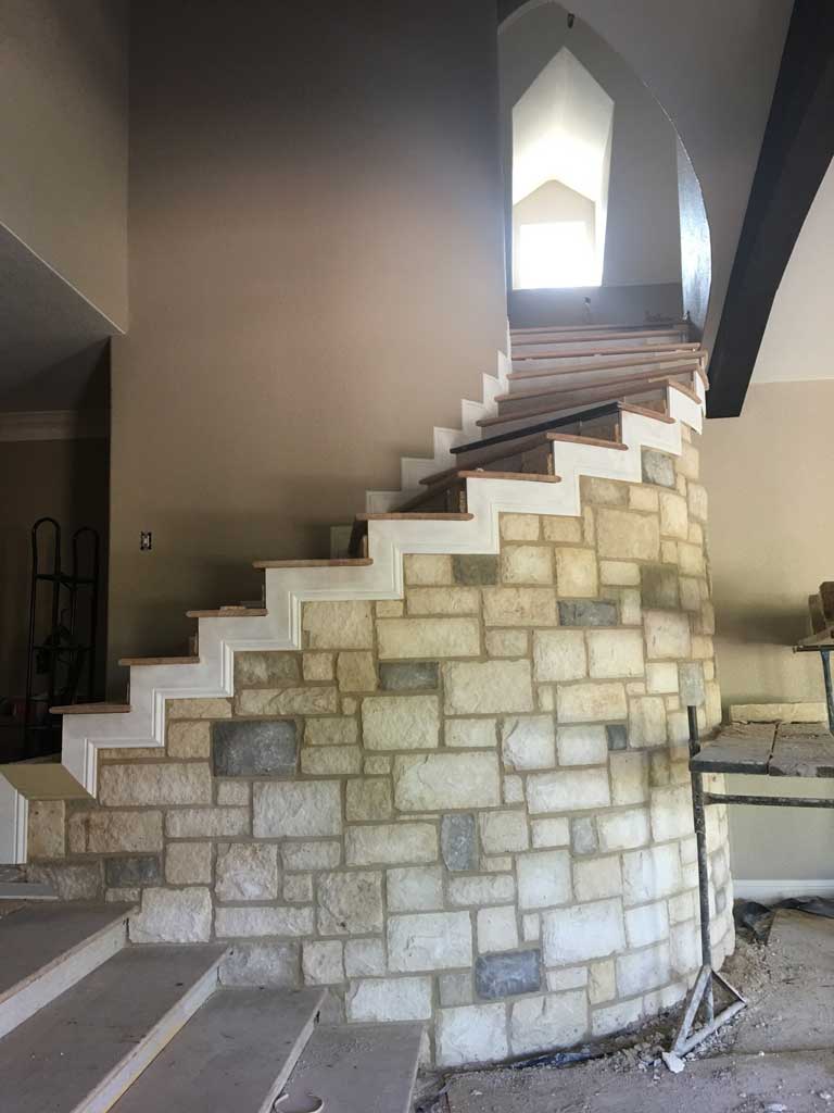 Stone Curved Staircase